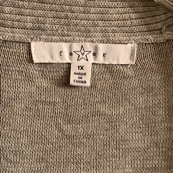 Fever Gray Cardigan - Picture 3 of 4